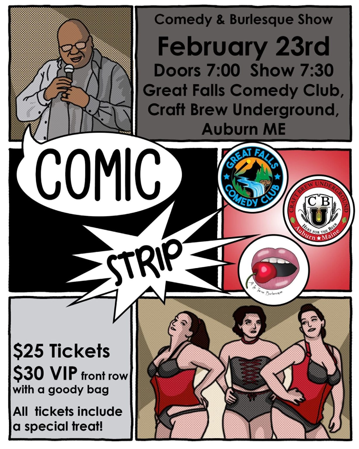 Comic Strip Great Falls Comedy Club 2555