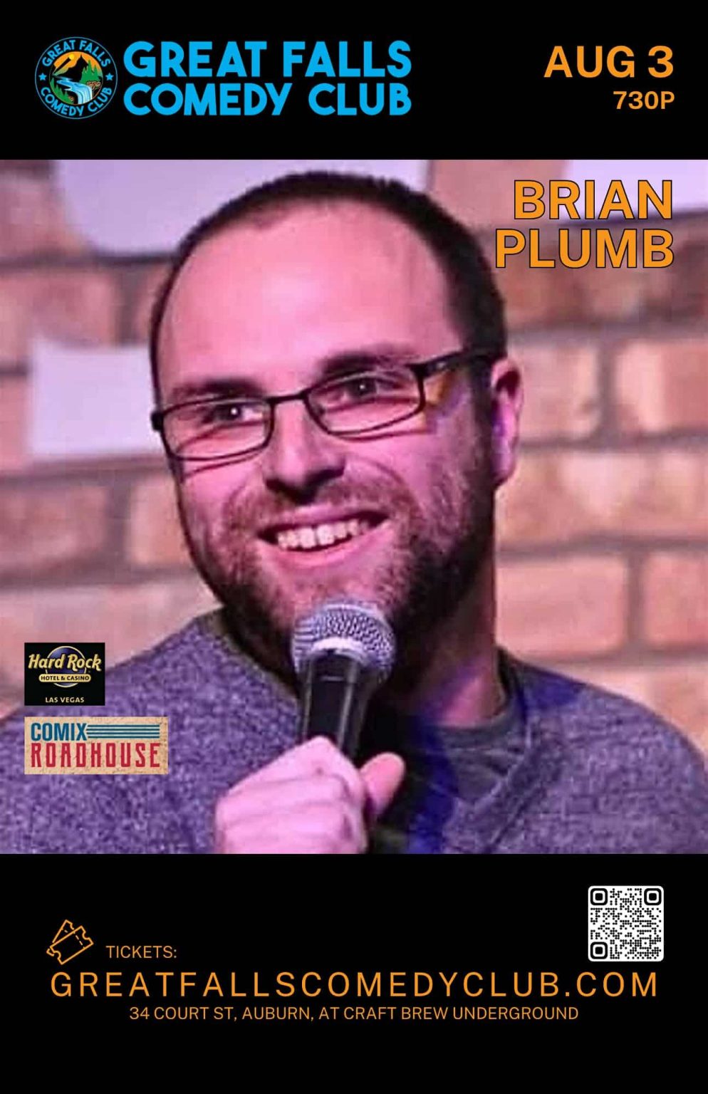 Brian Plumb @ Great Falls Comedy Club | Great Falls Comedy Club