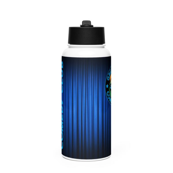 GFCC Stainless Steel Water Bottle with a Straw Lid - Image 2