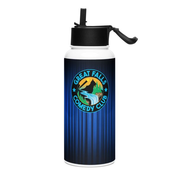 GFCC Stainless Steel Water Bottle with a Straw Lid