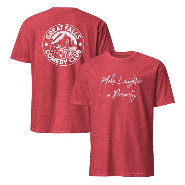 GFCC Laughter Priority Unisex T-Shirt - Image 7