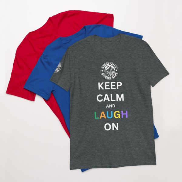 GFCC Short-Sleeve Unisex Keep Calm T-Shirt - Image 4