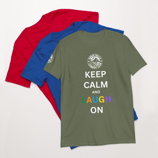 GFCC Short-Sleeve Unisex Keep Calm T-Shirt - Image 7