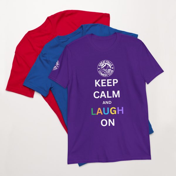GFCC Short-Sleeve Unisex Keep Calm T-Shirt - Image 3