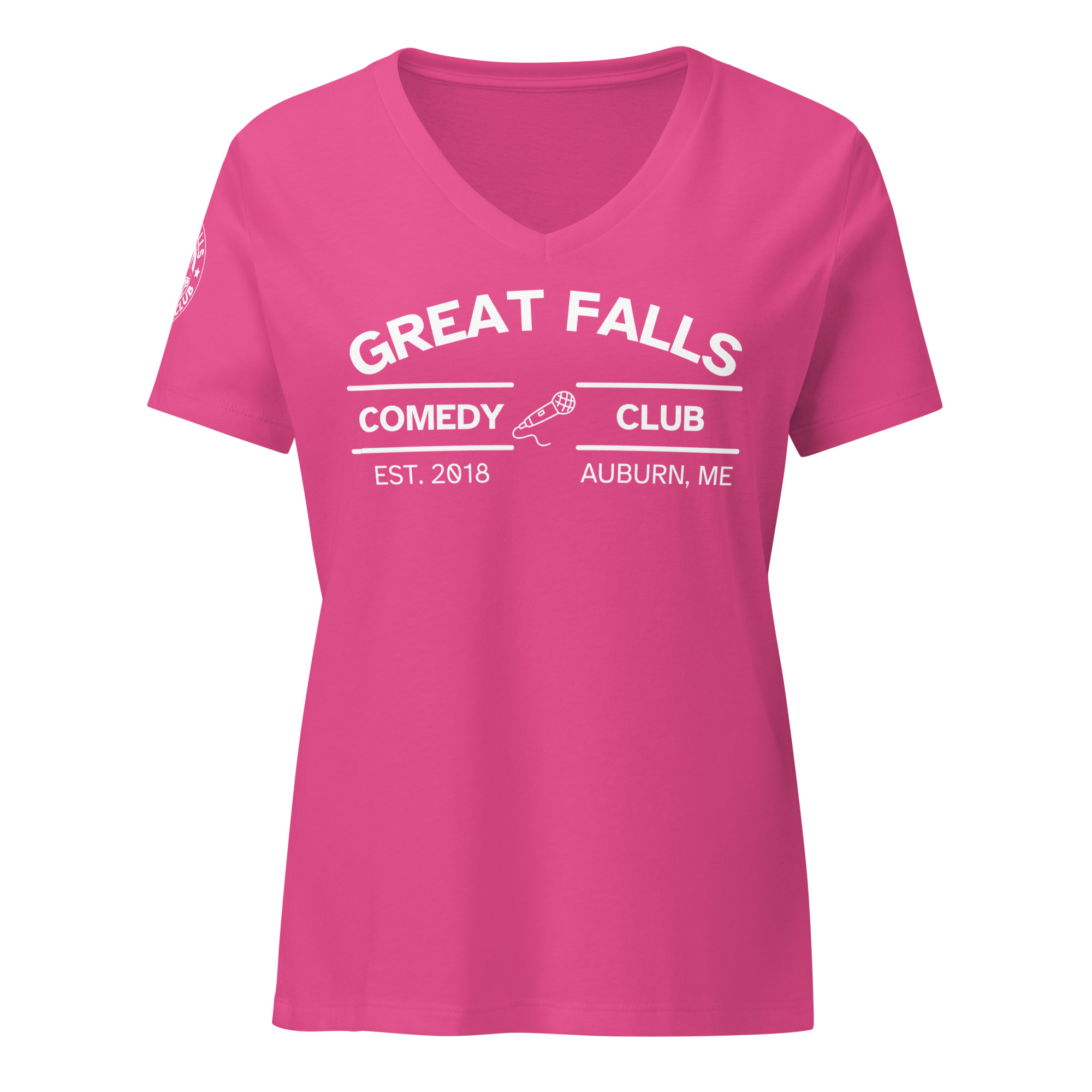 Women’s EST.2018 Relaxed V-neck T-shirt - Image 18