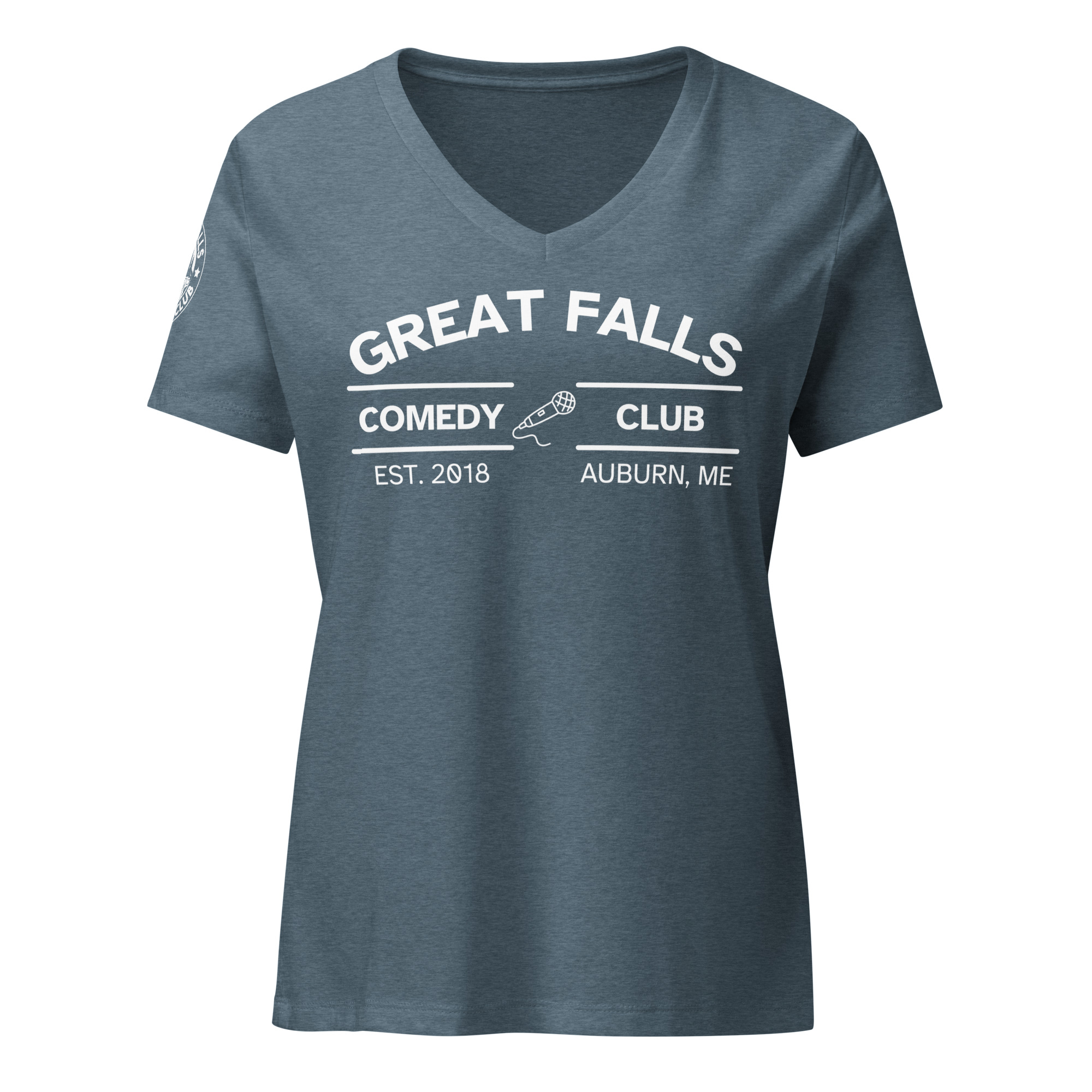 Women’s EST.2018 Relaxed V-neck T-shirt - Image 14